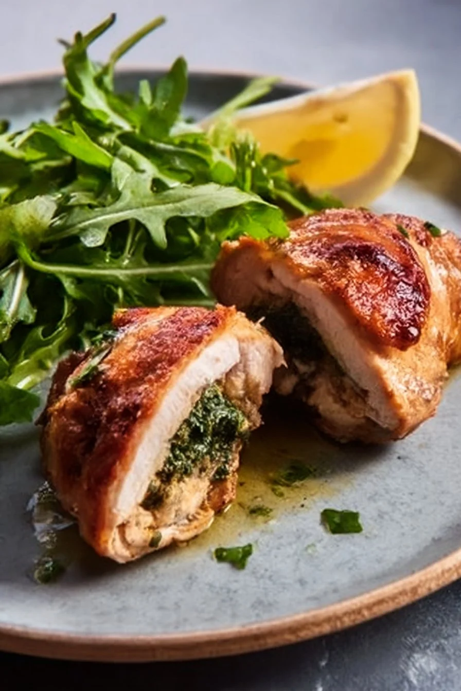 Delicious Chicken Caesar Sliders served on a platter with creamy dressing and lettuce.