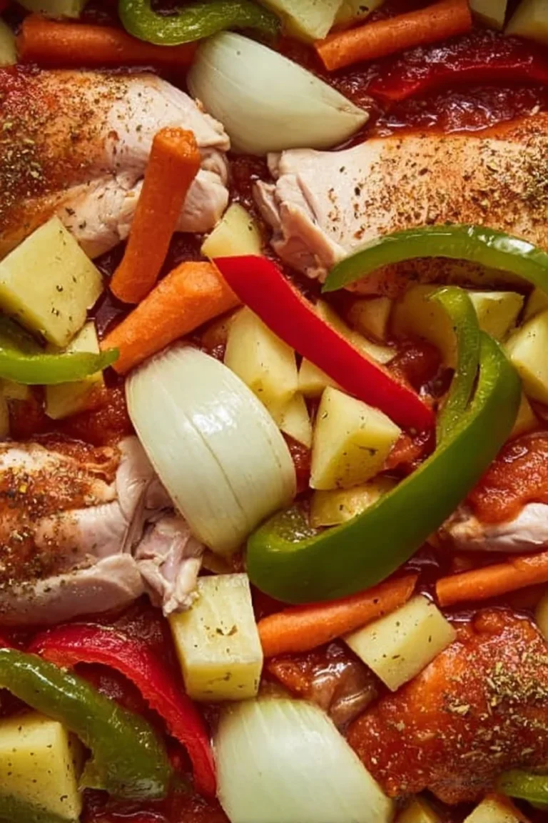 Easy chicken crockpot dump recipe with simple ingredients and flavors
