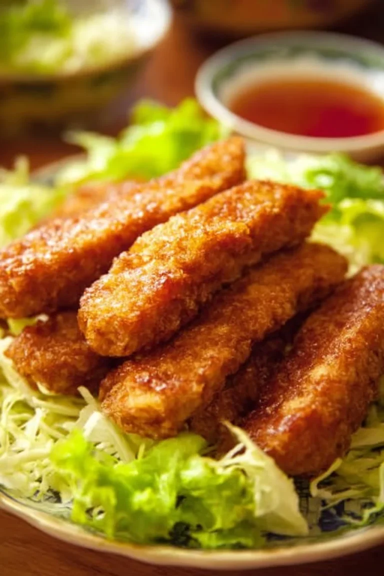 Plate of delicious Spam Fried Rice garnished with green onions and served hot