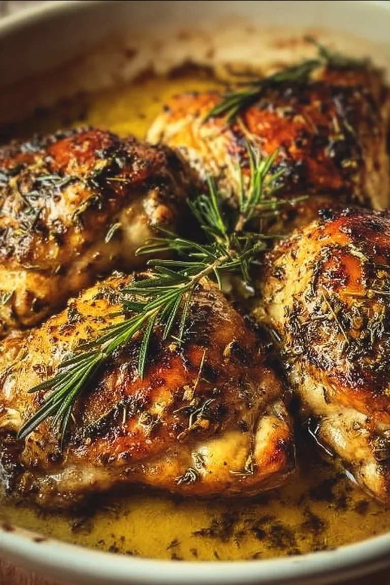 Rosemary Garlic Brick Chicken recipe for flavorful grilled chicken dish